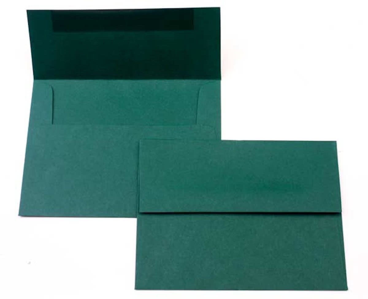 Basis Enveloppen, Groen 13.0x9.2cm (50 Stuks) [EC319]